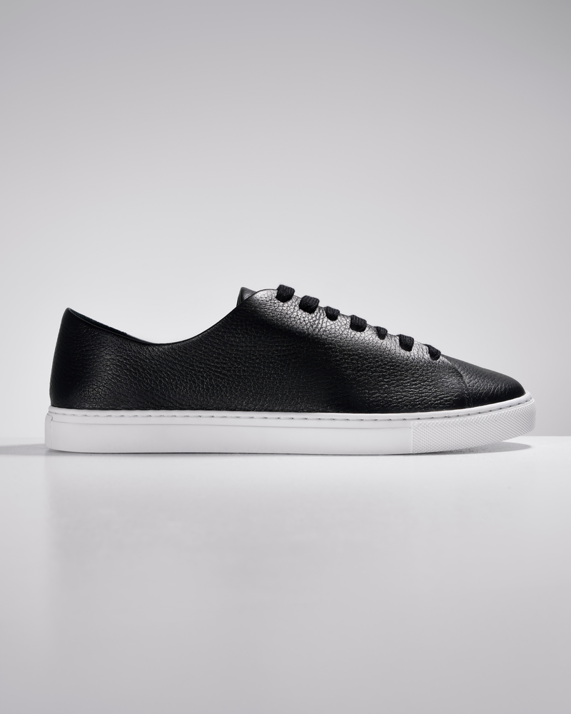 LORE SNEAKER DEERSKIN - Noir Silk