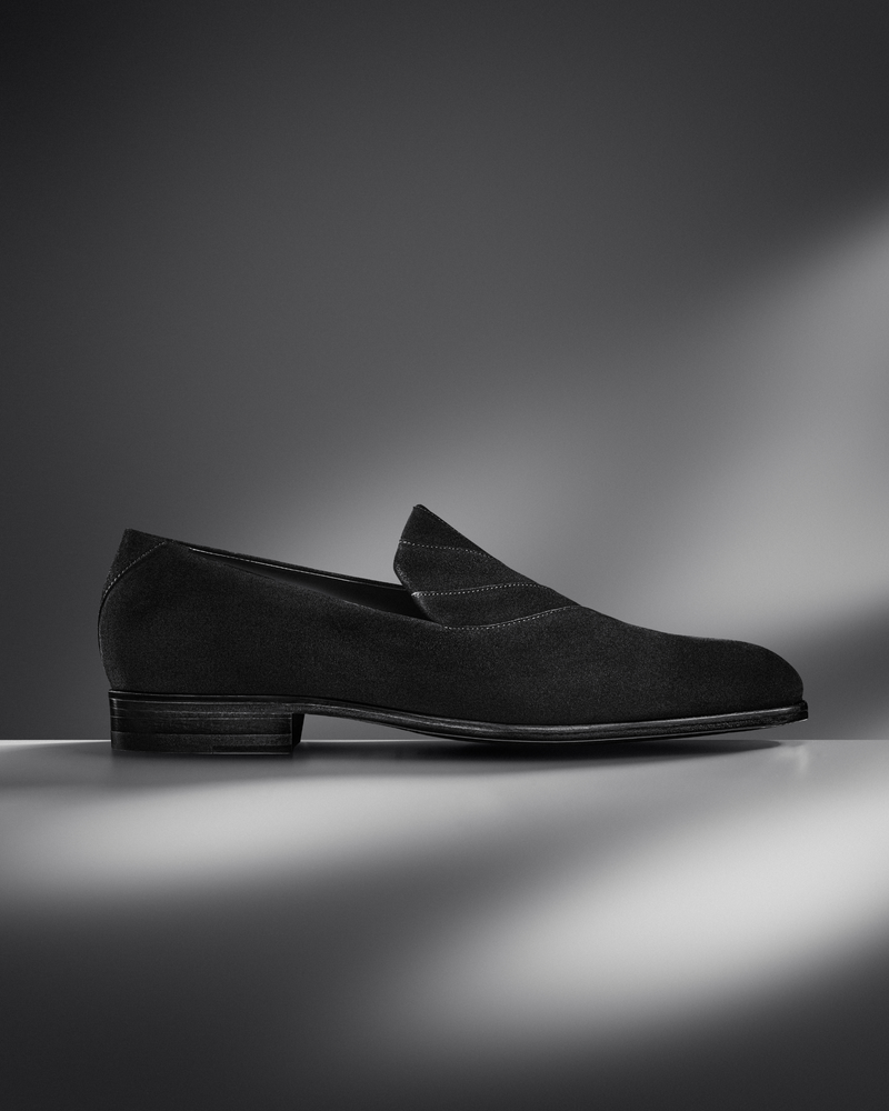 VELATI LOAFER SUEDE - Obsidian Fade