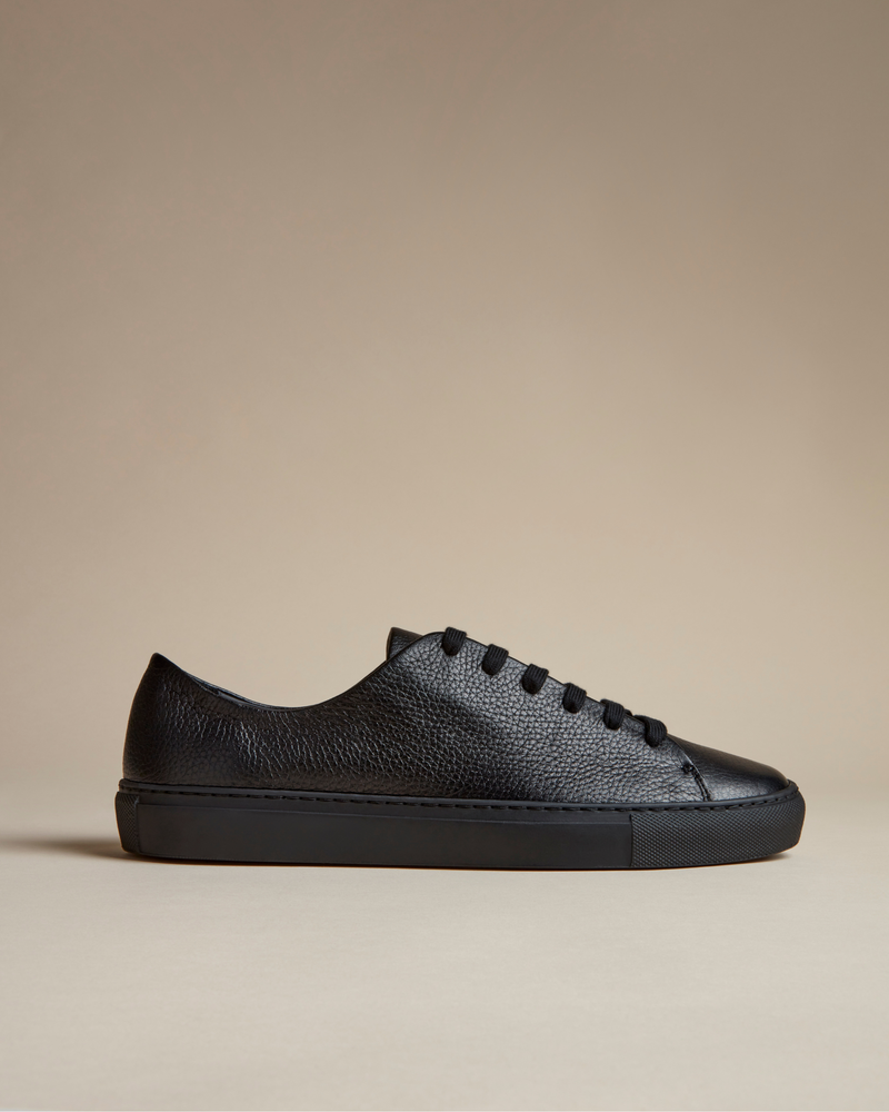 LORE SNEAKER DEERSKIN - Noir Silk Deerskin